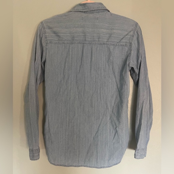 Abercrombie Denim chambray button down shirt, XS - Picture 2 of 6